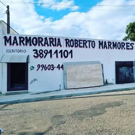 Fachada da Roberto Mármores e Granitos em Mogi Guaçu